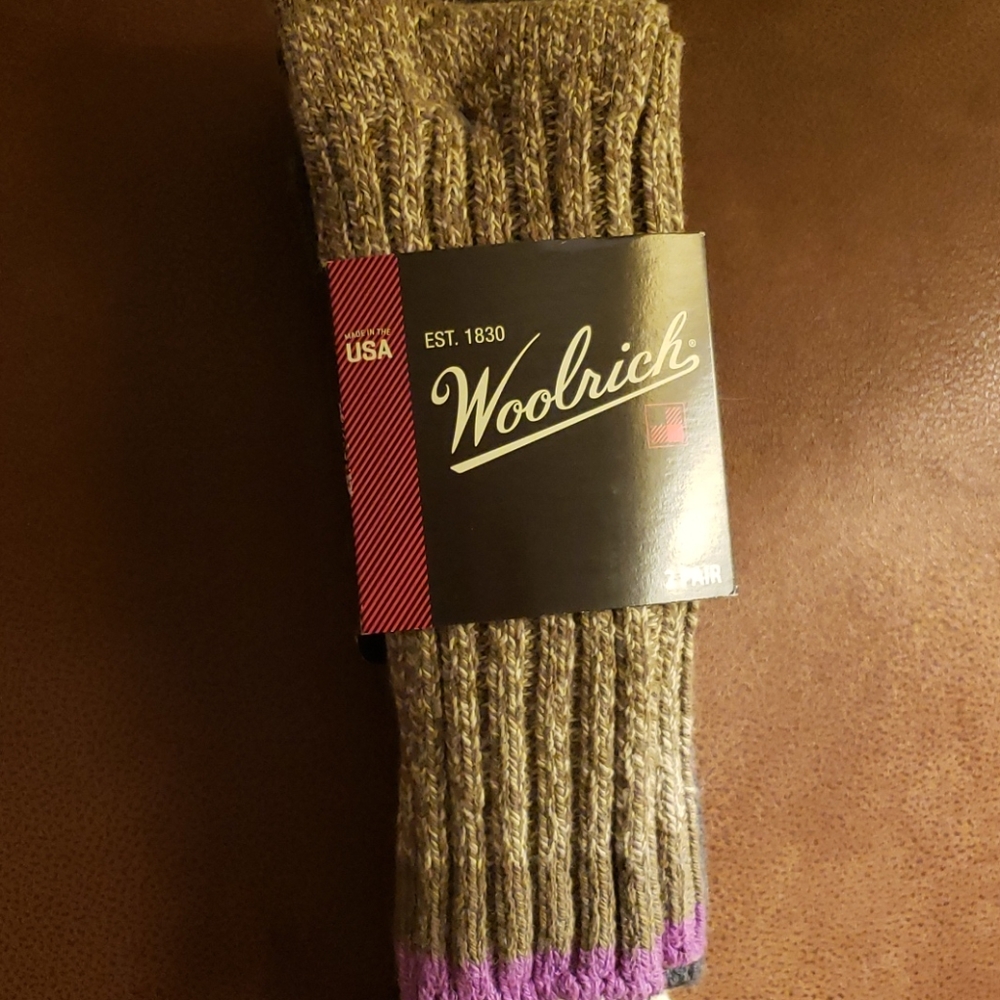 Wool socks 2 pair pack